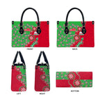 South Sydney Rabbitohs NAIDOC Week 2026 Leather Bag Aboriginal Lizard Dot Painting - 50 Years of Deadly