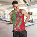 South Sydney Rabbitohs NAIDOC Week 2026 Men Tank Top Aboriginal Lizard Dot Painting - 50 Years of Deadly