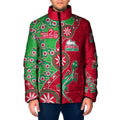South Sydney Rabbitohs NAIDOC Week 2026 Padded Jacket Aboriginal Lizard Dot Painting - 50 Years of Deadly