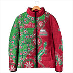 South Sydney Rabbitohs NAIDOC Week 2026 Padded Jacket Aboriginal Lizard Dot Painting - 50 Years of Deadly