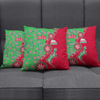 South Sydney Rabbitohs NAIDOC Week 2026 Pillow Cover Aboriginal Lizard Dot Painting - 50 Years of Deadly