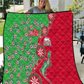 South Sydney Rabbitohs NAIDOC Week 2026 Quilt Aboriginal Lizard Dot Painting - 50 Years of Deadly