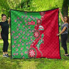 South Sydney Rabbitohs NAIDOC Week 2026 Quilt Aboriginal Lizard Dot Painting - 50 Years of Deadly
