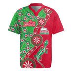 South Sydney Rabbitohs NAIDOC Week 2026 Rugby Jersey Aboriginal Lizard Dot Painting - 50 Years of Deadly