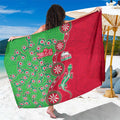 South Sydney Rabbitohs NAIDOC Week 2026 Sarong Aboriginal Lizard Dot Painting - 50 Years of Deadly