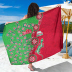 South Sydney Rabbitohs NAIDOC Week 2026 Sarong Aboriginal Lizard Dot Painting - 50 Years of Deadly
