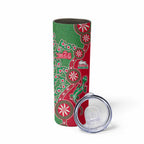 South Sydney Rabbitohs NAIDOC Week 2026 Skinny Tumbler Aboriginal Lizard Dot Painting - 50 Years of Deadly