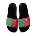 South Sydney Rabbitohs NAIDOC Week 2026 Slide Sandals Aboriginal Lizard Dot Painting - 50 Years of Deadly