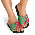 South Sydney Rabbitohs NAIDOC Week 2026 Slide Sandals Aboriginal Lizard Dot Painting - 50 Years of Deadly