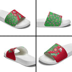 South Sydney Rabbitohs NAIDOC Week 2026 Slide Sandals Aboriginal Lizard Dot Painting - 50 Years of Deadly