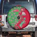 South Sydney Rabbitohs NAIDOC Week 2026 Spare Tire Cover Aboriginal Lizard Dot Painting - 50 Years of Deadly