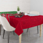 South Sydney Rabbitohs NAIDOC Week 2026 Tablecloth Aboriginal Lizard Dot Painting - 50 Years of Deadly