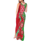 South Sydney Rabbitohs NAIDOC Week 2026 Tank Maxi Dress Aboriginal Lizard Dot Painting - 50 Years of Deadly