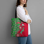 South Sydney Rabbitohs NAIDOC Week 2026 Tote Bag Aboriginal Lizard Dot Painting - 50 Years of Deadly