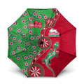 South Sydney Rabbitohs NAIDOC Week 2026 Umbrella Aboriginal Lizard Dot Painting - 50 Years of Deadly