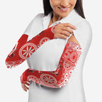 St George Illawarra Dragons NAIDOC Week 2026 Arm Sleeves Aboriginal Lizard Dot Painting - 50 Years of Deadly