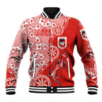 St George Illawarra Dragons NAIDOC Week 2026 Baseball Jacket Aboriginal Lizard Dot Painting - 50 Years of Deadly