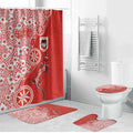 St George Illawarra Dragons NAIDOC Week 2026 Bathroom Set Aboriginal Lizard Dot Painting - 50 Years of Deadly