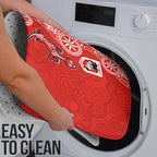 St George Illawarra Dragons NAIDOC Week 2026 Bathroom Set Aboriginal Lizard Dot Painting - 50 Years of Deadly