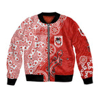 St George Illawarra Dragons NAIDOC Week 2026 Bomber Jacket Aboriginal Lizard Dot Painting - 50 Years of Deadly