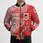St George Illawarra Dragons NAIDOC Week 2026 Bomber Puffer Jacket Aboriginal Lizard Dot Painting - 50 Years of Deadly
