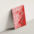 St George Illawarra Dragons NAIDOC Week 2026 Canvas Wall Art Aboriginal Lizard Dot Painting - 50 Years of Deadly