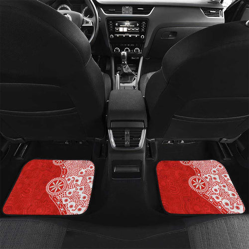 St George Illawarra Dragons NAIDOC Week 2026 Car Mats Aboriginal Lizard Dot Painting - 50 Years of Deadly