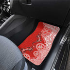 St George Illawarra Dragons NAIDOC Week 2026 Car Mats Aboriginal Lizard Dot Painting - 50 Years of Deadly
