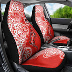 St George Illawarra Dragons NAIDOC Week 2026 Car Seat Cover Aboriginal Lizard Dot Painting - 50 Years of Deadly