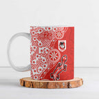St George Illawarra Dragons NAIDOC Week 2026 Ceramic Mug Aboriginal Lizard Dot Painting - 50 Years of Deadly