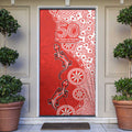 St George Illawarra Dragons NAIDOC Week 2026 Door Cover Aboriginal Lizard Dot Painting - 50 Years of Deadly