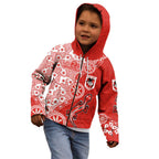 St George Illawarra Dragons NAIDOC Week 2026 Kid Hoodie Aboriginal Lizard Dot Painting - 50 Years of Deadly