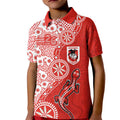 St George Illawarra Dragons NAIDOC Week 2026 Kid Polo Shirt Aboriginal Lizard Dot Painting - 50 Years of Deadly