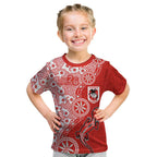 St George Illawarra Dragons NAIDOC Week 2026 Kid T Shirt Aboriginal Lizard Dot Painting - 50 Years of Deadly