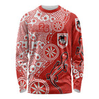 St George Illawarra Dragons NAIDOC Week 2026 Long Sleeve Shirt Aboriginal Lizard Dot Painting - 50 Years of Deadly