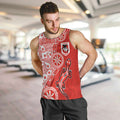 St George Illawarra Dragons NAIDOC Week 2026 Men Tank Top Aboriginal Lizard Dot Painting - 50 Years of Deadly