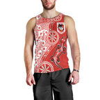 St George Illawarra Dragons NAIDOC Week 2026 Men Tank Top Aboriginal Lizard Dot Painting - 50 Years of Deadly