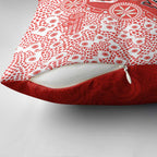St George Illawarra Dragons NAIDOC Week 2026 Pillow Cover Aboriginal Lizard Dot Painting - 50 Years of Deadly