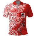 St George Illawarra Dragons NAIDOC Week 2026 Polo Shirt Aboriginal Lizard Dot Painting - 50 Years of Deadly