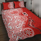 St George Illawarra Dragons NAIDOC Week 2026 Quilt Bed Set Aboriginal Lizard Dot Painting - 50 Years of Deadly
