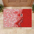 St George Illawarra Dragons NAIDOC Week 2026 Rubber Doormat Aboriginal Lizard Dot Painting - 50 Years of Deadly