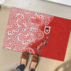 St George Illawarra Dragons NAIDOC Week 2026 Rubber Doormat Aboriginal Lizard Dot Painting - 50 Years of Deadly