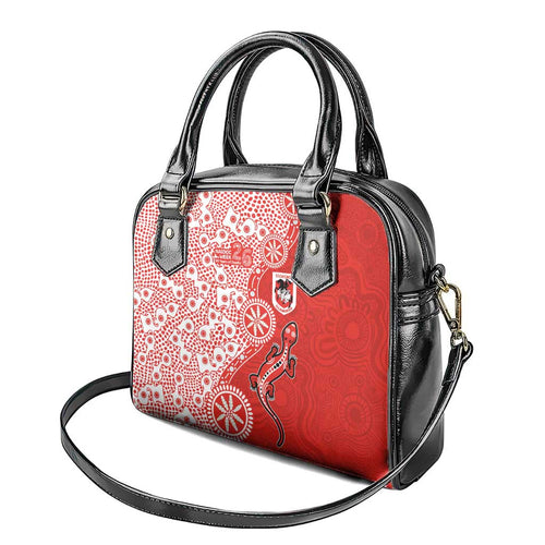 St George Illawarra Dragons NAIDOC Week 2026 Shoulder Handbag Aboriginal Lizard Dot Painting - 50 Years of Deadly