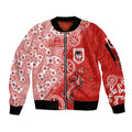 St George Illawarra Dragons NAIDOC Week 2026 Sleeve Zip Bomber Jacket Aboriginal Lizard Dot Painting - 50 Years of Deadly