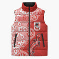 St George Illawarra Dragons NAIDOC Week 2026 Sleeveless Puffer Jacket Aboriginal Lizard Dot Painting - 50 Years of Deadly