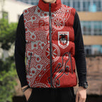 St George Illawarra Dragons NAIDOC Week 2026 Sleeveless Puffer Jacket Aboriginal Lizard Dot Painting - 50 Years of Deadly