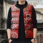 St George Illawarra Dragons NAIDOC Week 2026 Sleeveless Puffer Jacket Aboriginal Lizard Dot Painting - 50 Years of Deadly