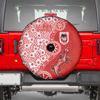 St George Illawarra Dragons NAIDOC Week 2026 Spare Tire Cover Aboriginal Lizard Dot Painting - 50 Years of Deadly