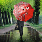 St George Illawarra Dragons NAIDOC Week 2026 Umbrella Aboriginal Lizard Dot Painting - 50 Years of Deadly