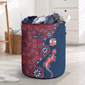Sydney Roosters NAIDOC Week 2026 Laundry Basket Aboriginal Lizard Dot Painting - 50 Years of Deadly